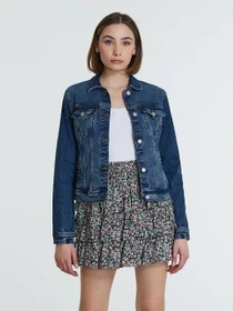 Куртки и дубленки Piazza Italia модель 43242_denim Фото