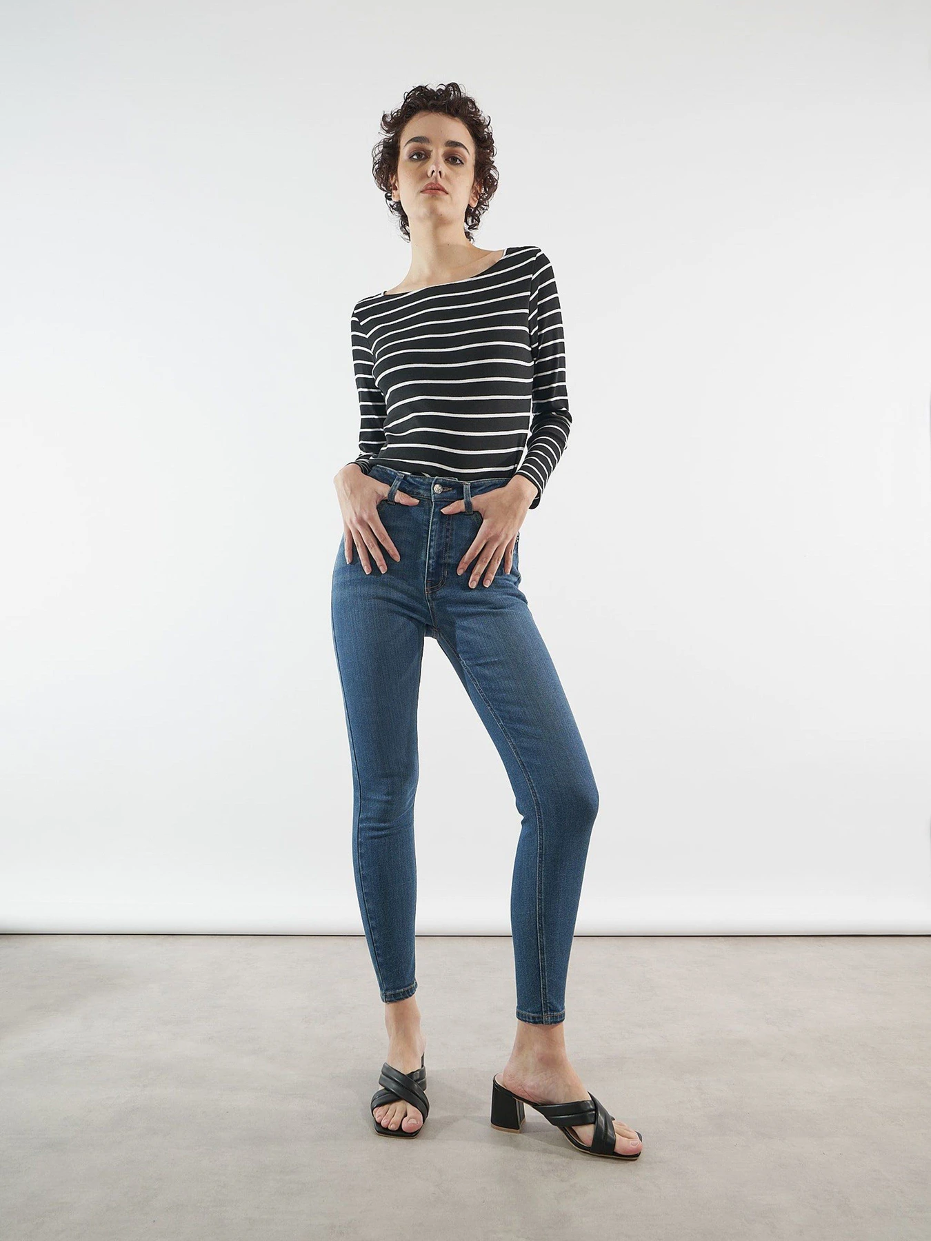 Джинсы Piazza Italia модель 75037_dark denim Фото