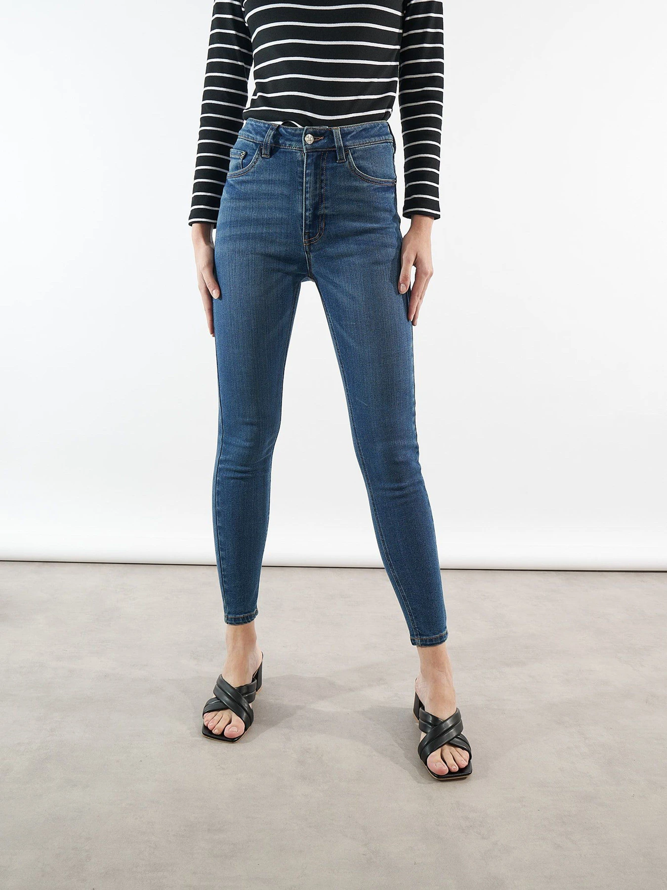 Джинсы Piazza Italia модель 75037_dark denim Фото