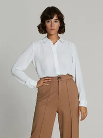 Рубашки Piazza Italia модель 43257_milk Фото