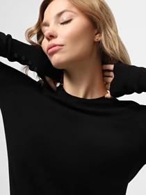 Худи и свитшоты Piazza Italia модель 87652_black Фото