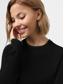 Худи и свитшоты Piazza Italia модель 87713_black Фото