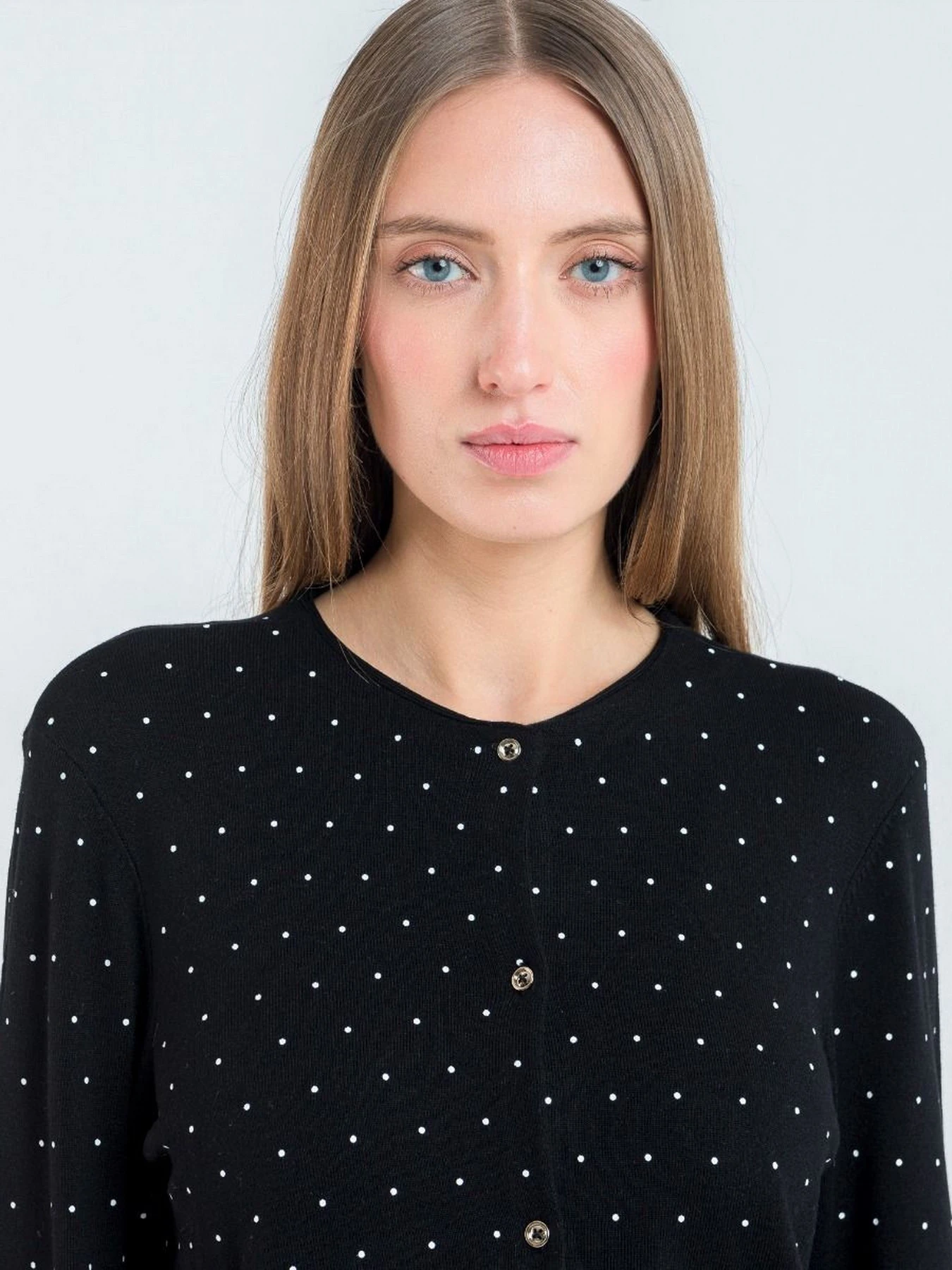Свитры и кардиганы Piazza Italia модель 06414_black Свитры и кардиганы Piazza Italia модель 06414_black Фото