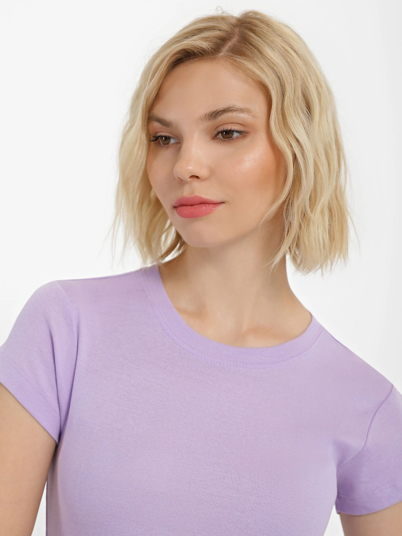 Футболки и поло Piazza Italia модель 50750_lilac Футболки и поло Piazza Italia модель 50750_lilac Фото