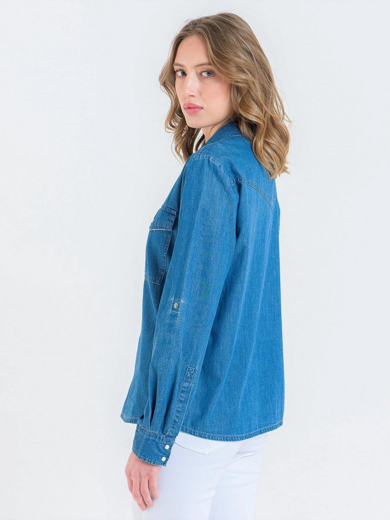 Сорочки Piazza Italia модель 53865_Denim Сорочки Piazza Italia модель 53865_Denim Фото