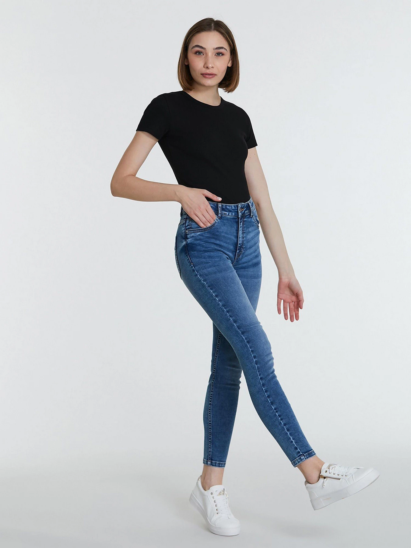 Джинсы Piazza Italia модель 43934_denim Фото