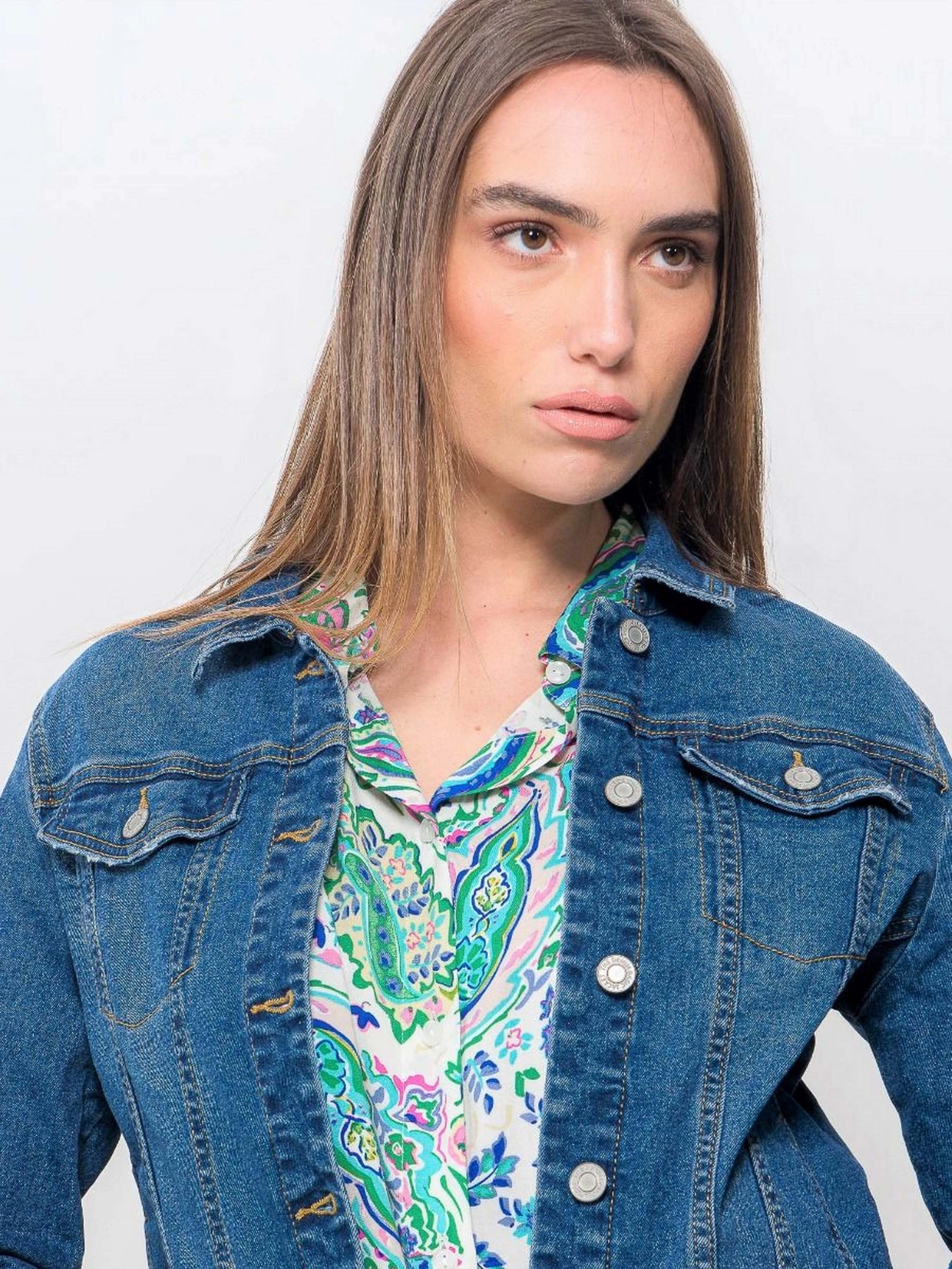 Куртки и дубленки Piazza Italia модель 54149_Denim Фото