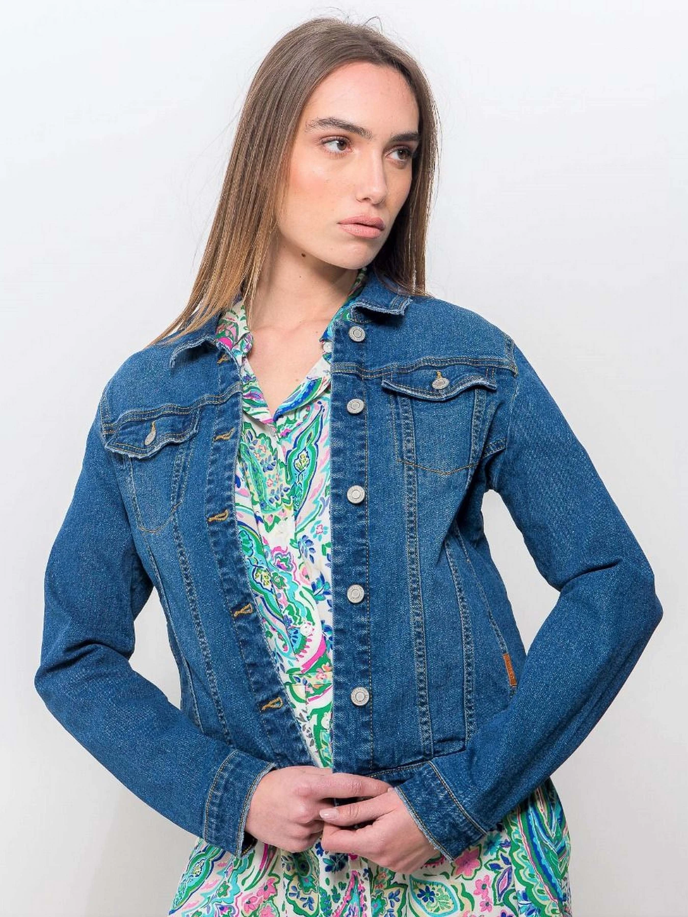 Куртки и дубленки Piazza Italia модель 54149_Denim Фото