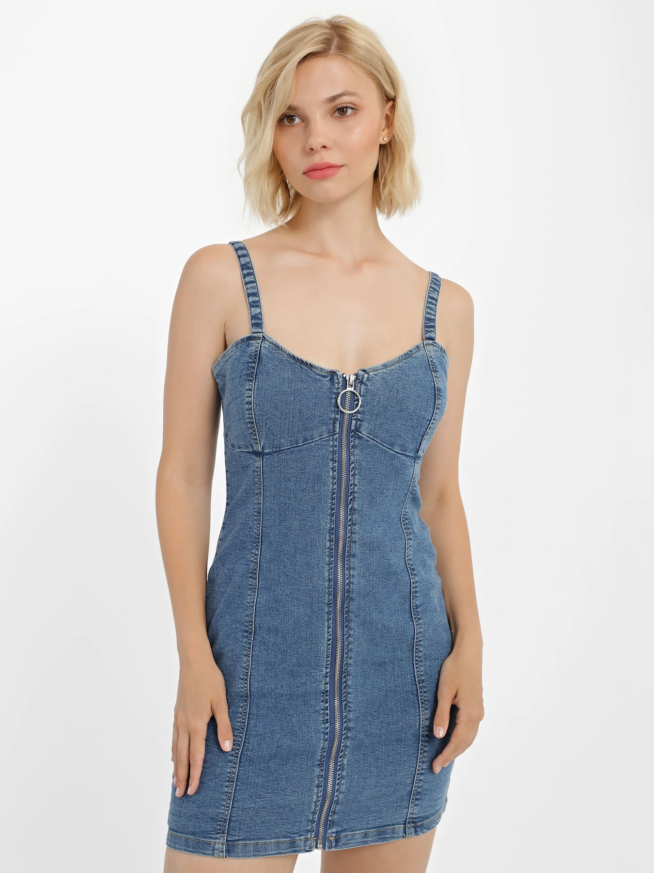 Сукні Piazza Italia модель 06739_Denim Сукні Piazza Italia модель 06739_Denim Фото