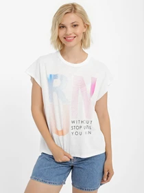 Футболки и поло Piazza Italia модель 53250_milk Фото