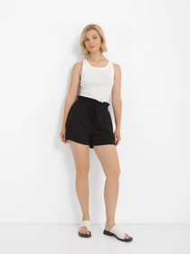 Шорты Piazza Italia модель 53805_black Фото