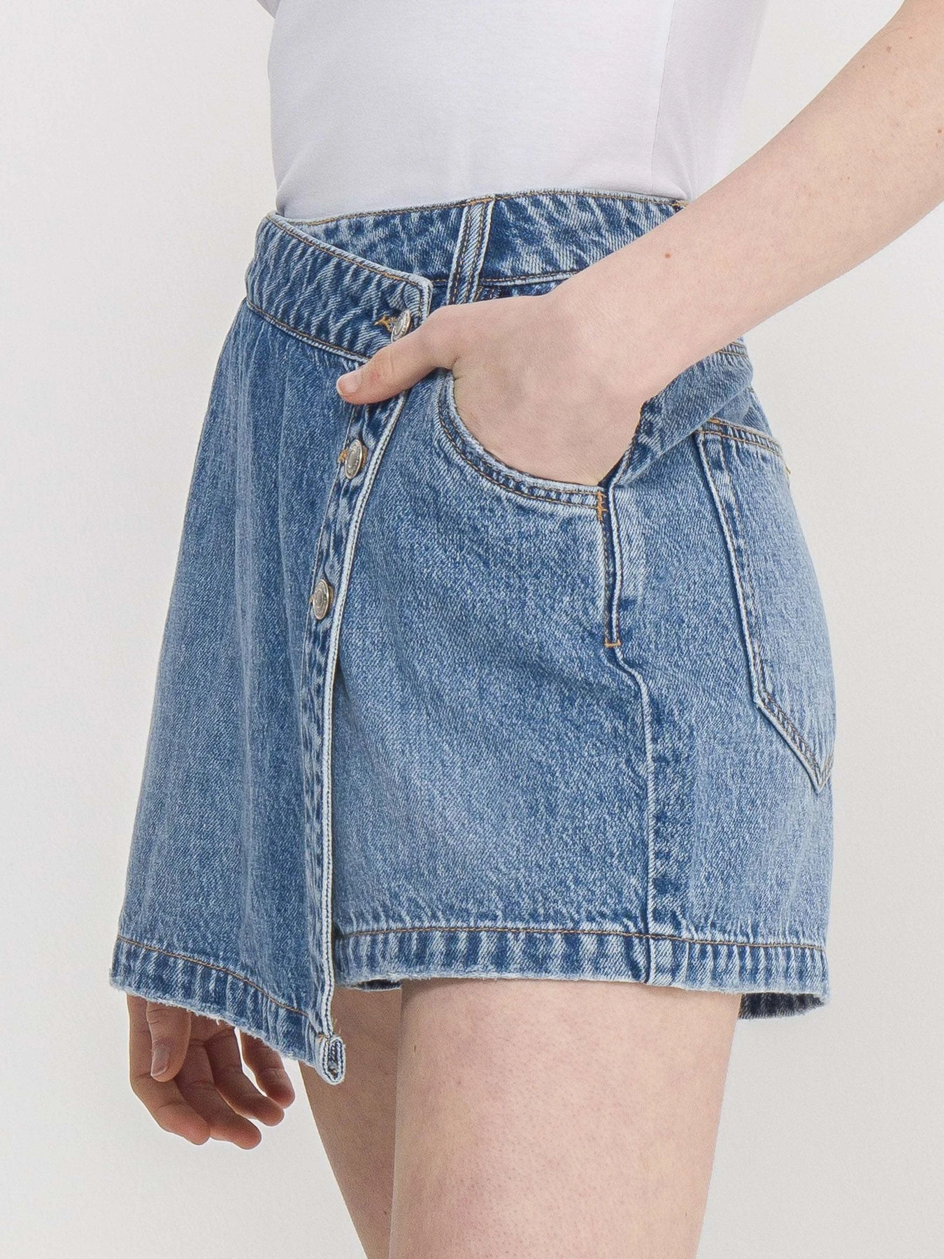 Шорты Piazza Italia модель 81368_Denim Фото