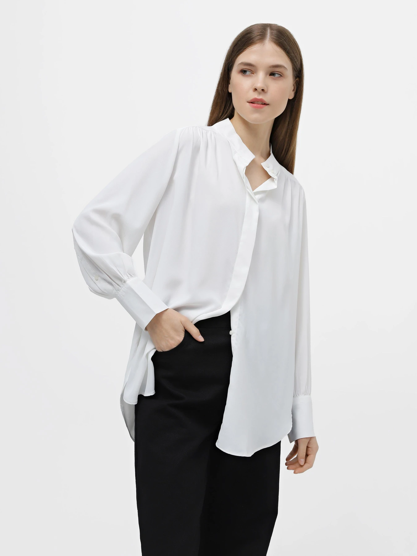 Сорочки Piazza Italia модель 06631_milk Сорочки Piazza Italia модель 06631_milk Фото