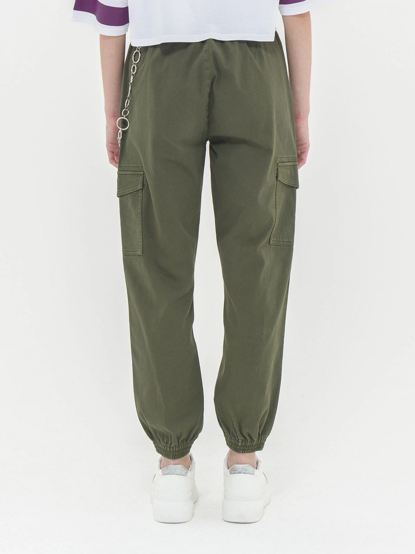 Штани Piazza Italia модель 06646_military green Фото