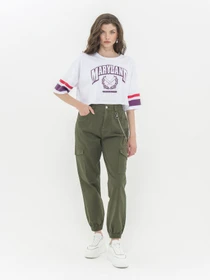 Штани Piazza Italia модель 06646_military green Фото