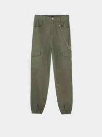 Штани Piazza Italia модель 06646_military green Фото