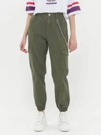 Штани Piazza Italia модель 06646_military green Фото