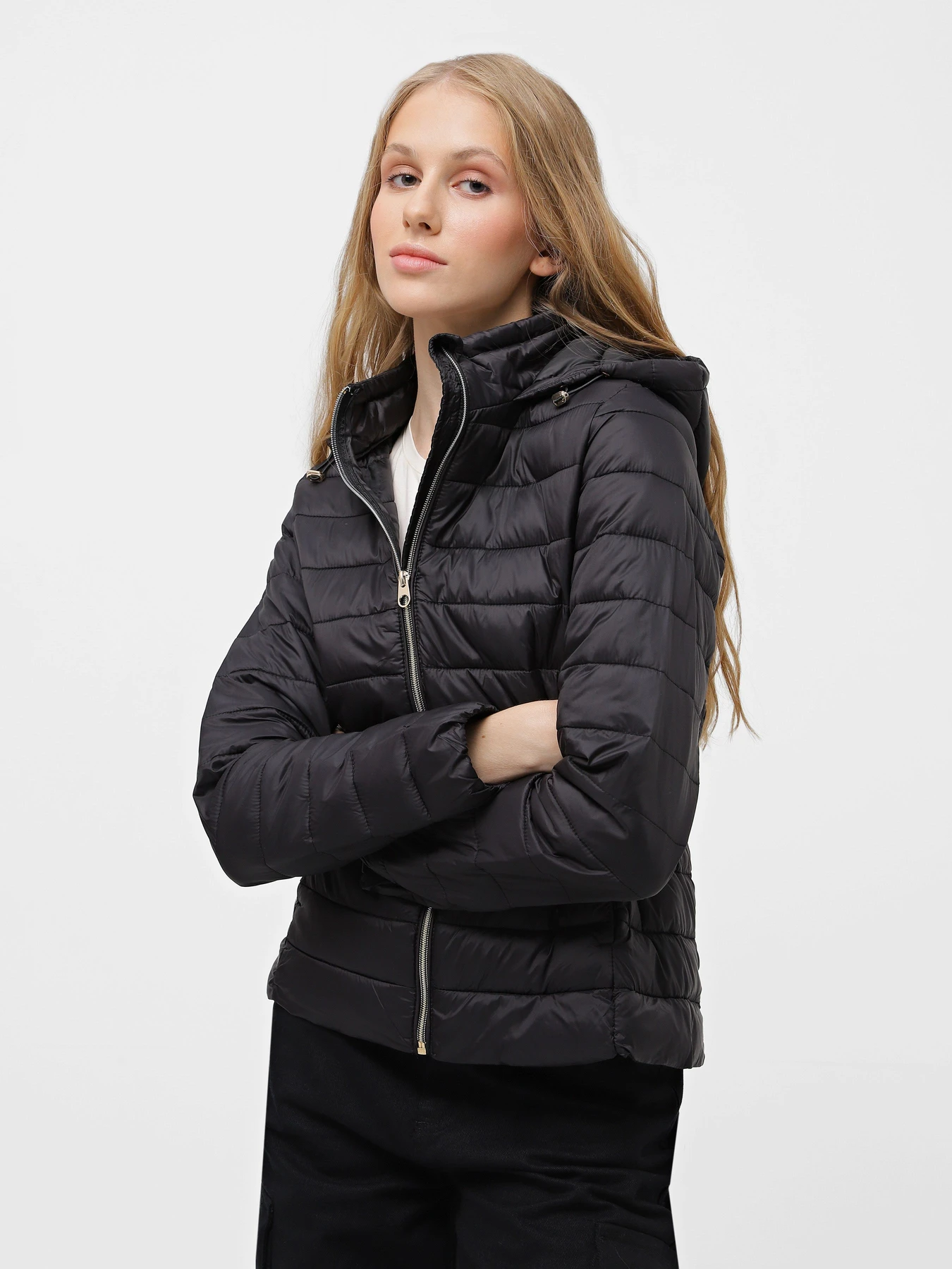 Куртки та дублянки Piazza Italia модель 06652_black Куртки та дублянки Piazza Italia модель 06652_black Фото
