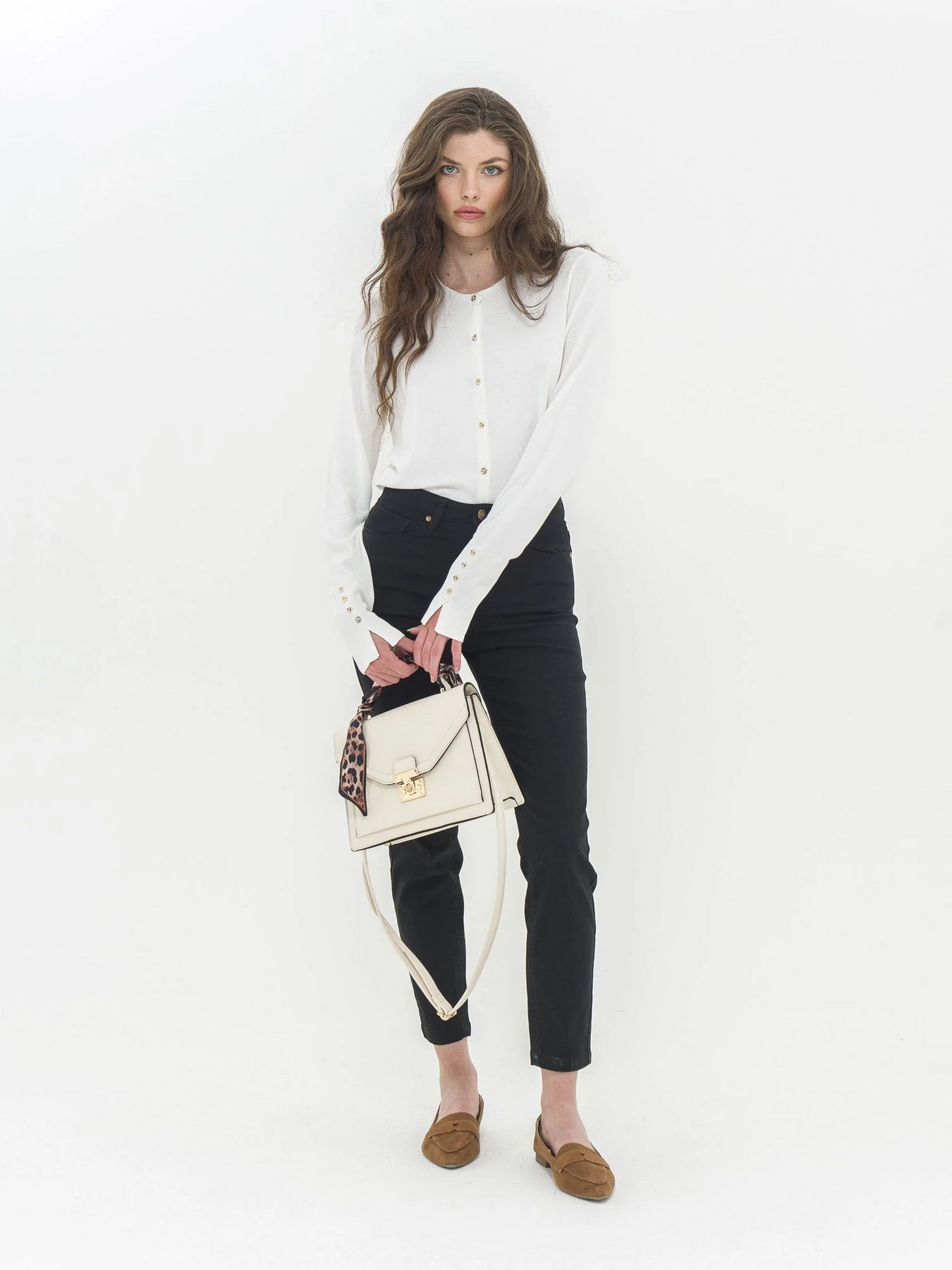 Светри та кардигани Piazza Italia модель 06891_milk Фото