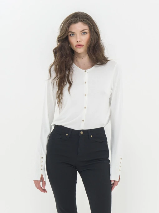 Свитры и кардиганы Piazza Italia модель 06891_milk Фото