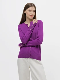 Свитры и кардиганы Piazza Italia модель 06891_violet Фото