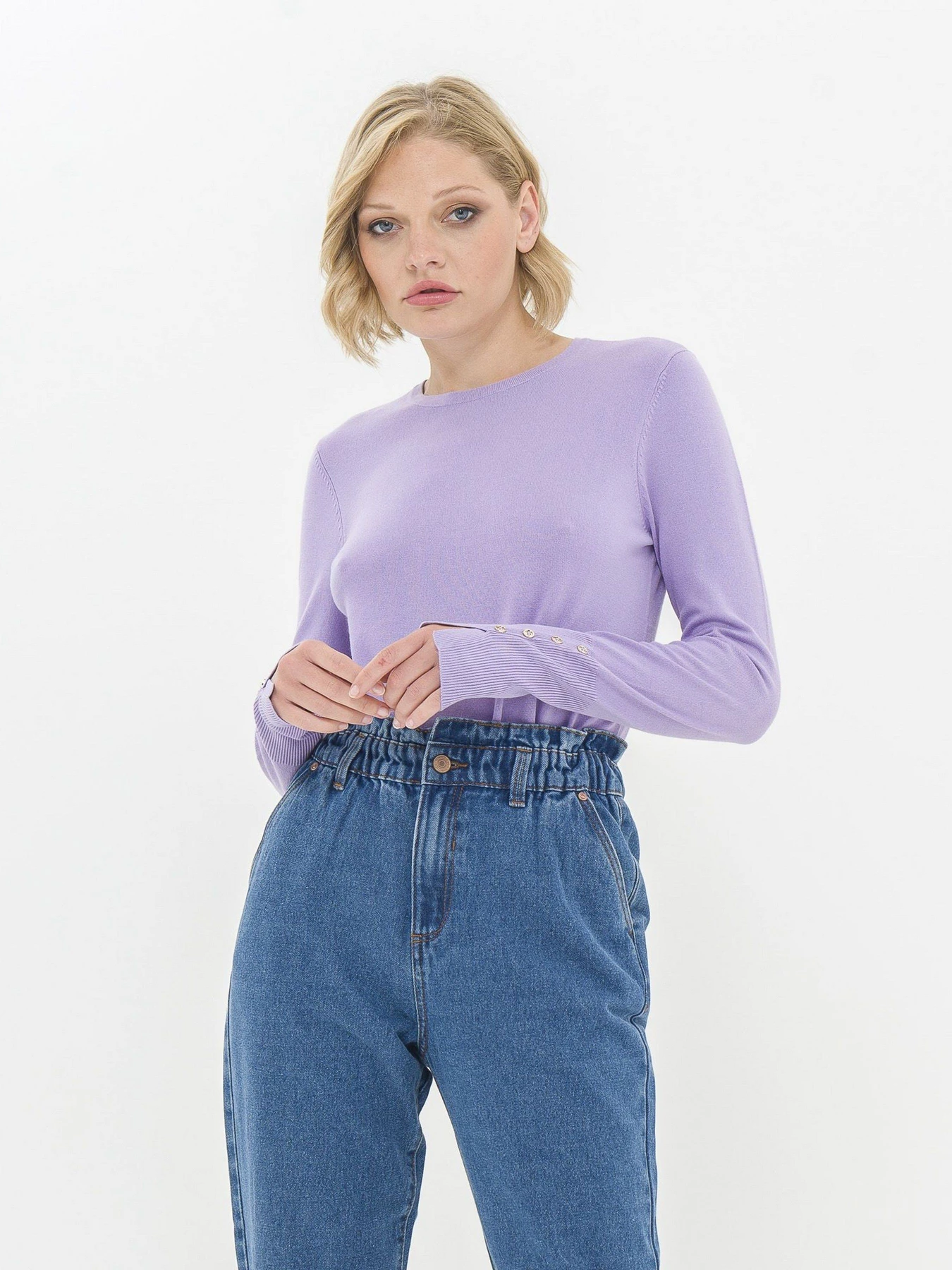 Свитры и кардиганы Piazza Italia модель 06892_lilac Фото