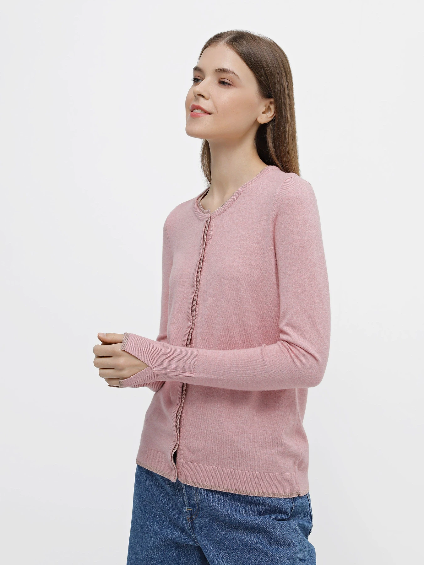 Свитры и кардиганы Piazza Italia модель 06895_ancient pink Свитры и кардиганы Piazza Italia модель 06895_ancient pink Фото