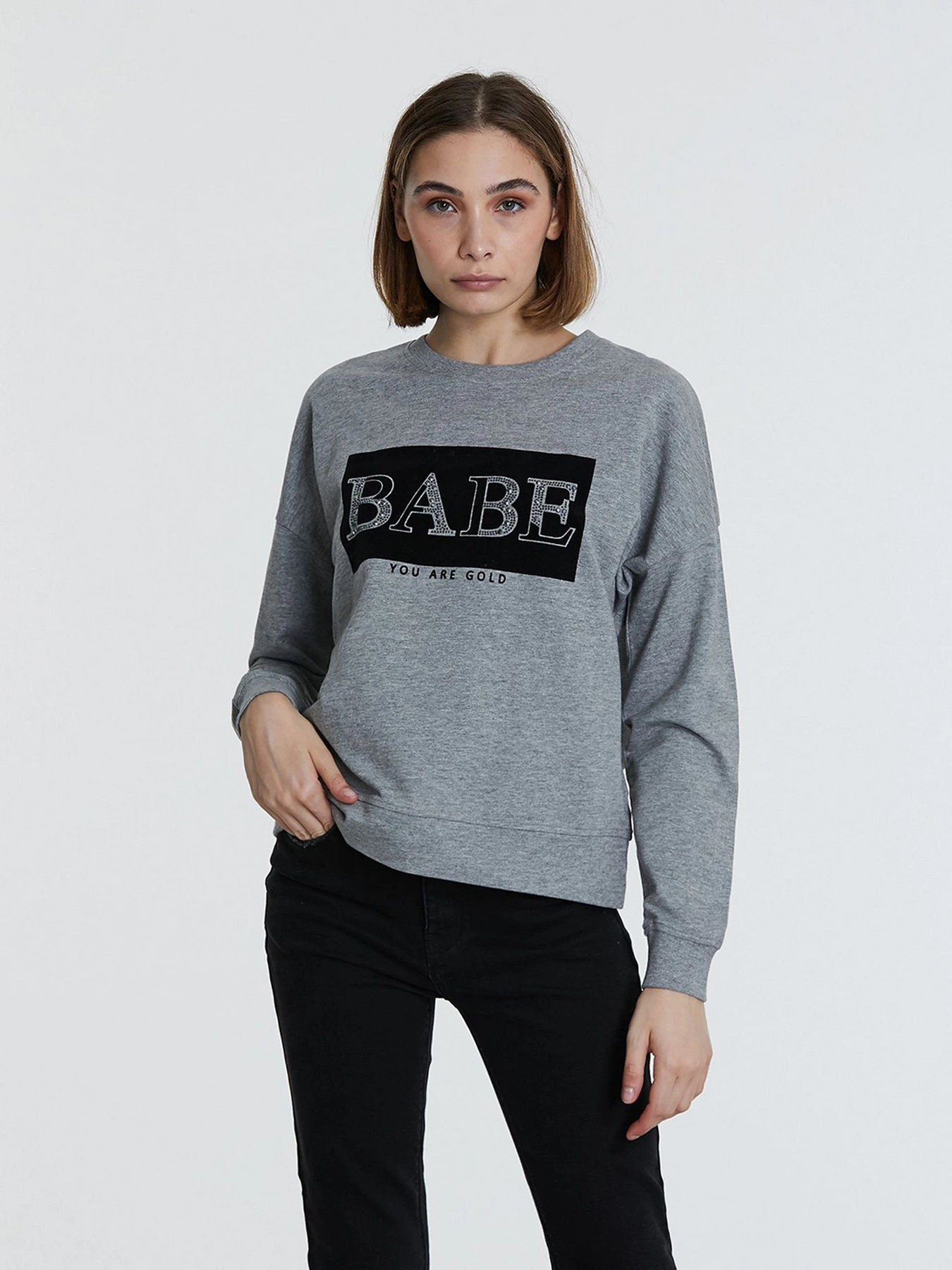 Худи и свитшоты Piazza Italia модель 45332_grey med Худи и свитшоты Piazza Italia модель 45332_grey med Фото