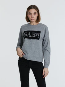Худи и свитшоты Piazza Italia модель 45332_grey med Фото