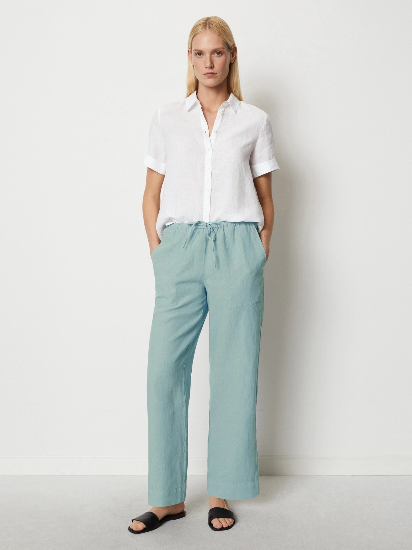 Брюки Marc O’Polo модель 404028210381-424 Брюки Marc O’Polo модель 404028210381-424 Фото