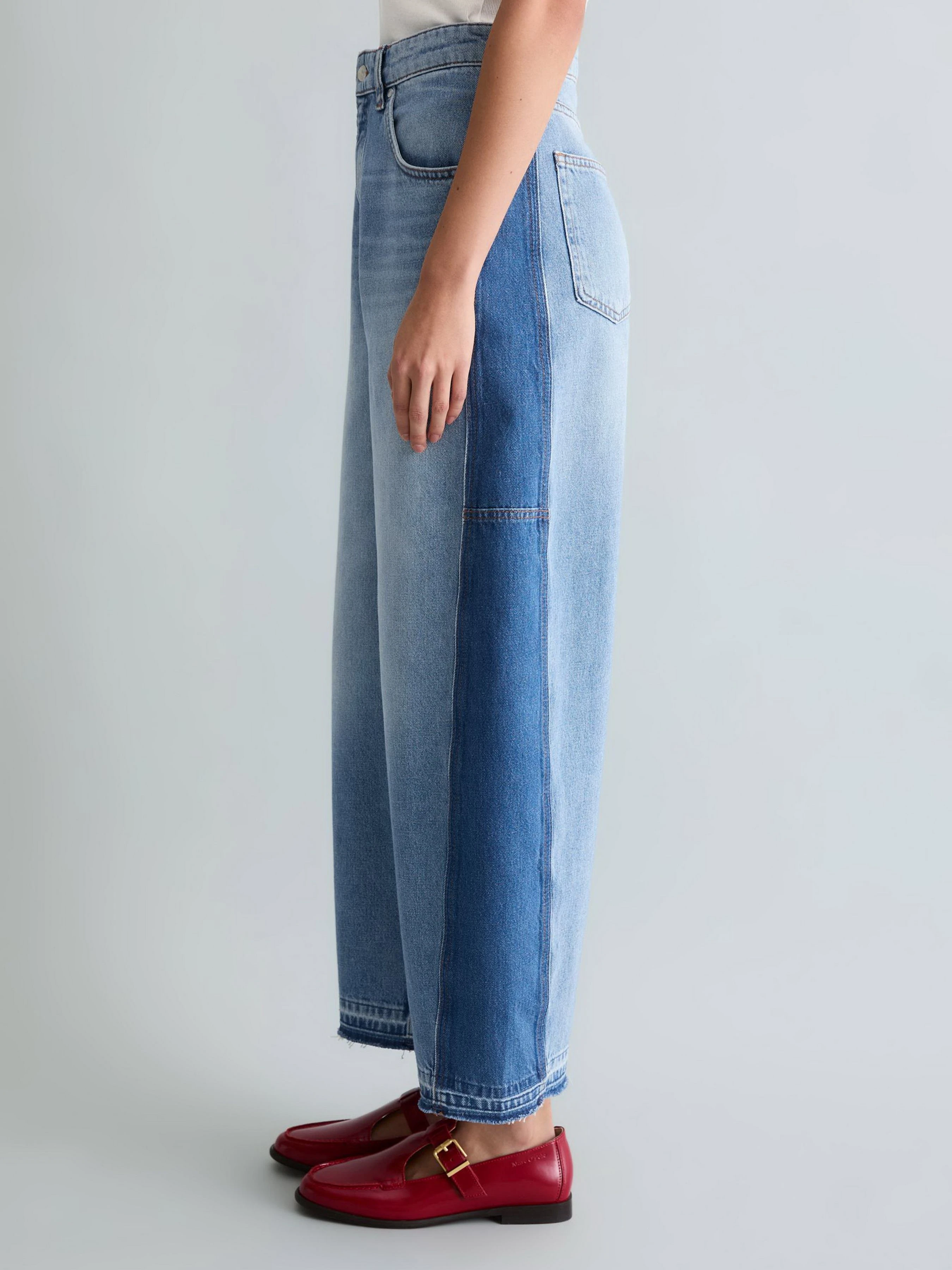 Бавовняні Жіночі Широкі джинси Marc O'Polo denim фото 3