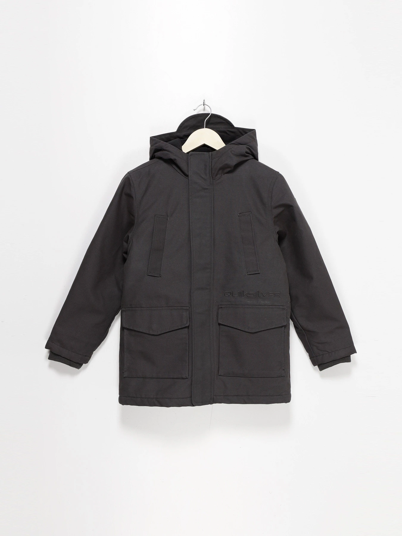 Куртки та дублянки Quiksilver модель EQBJK03237_т.сірий Фото