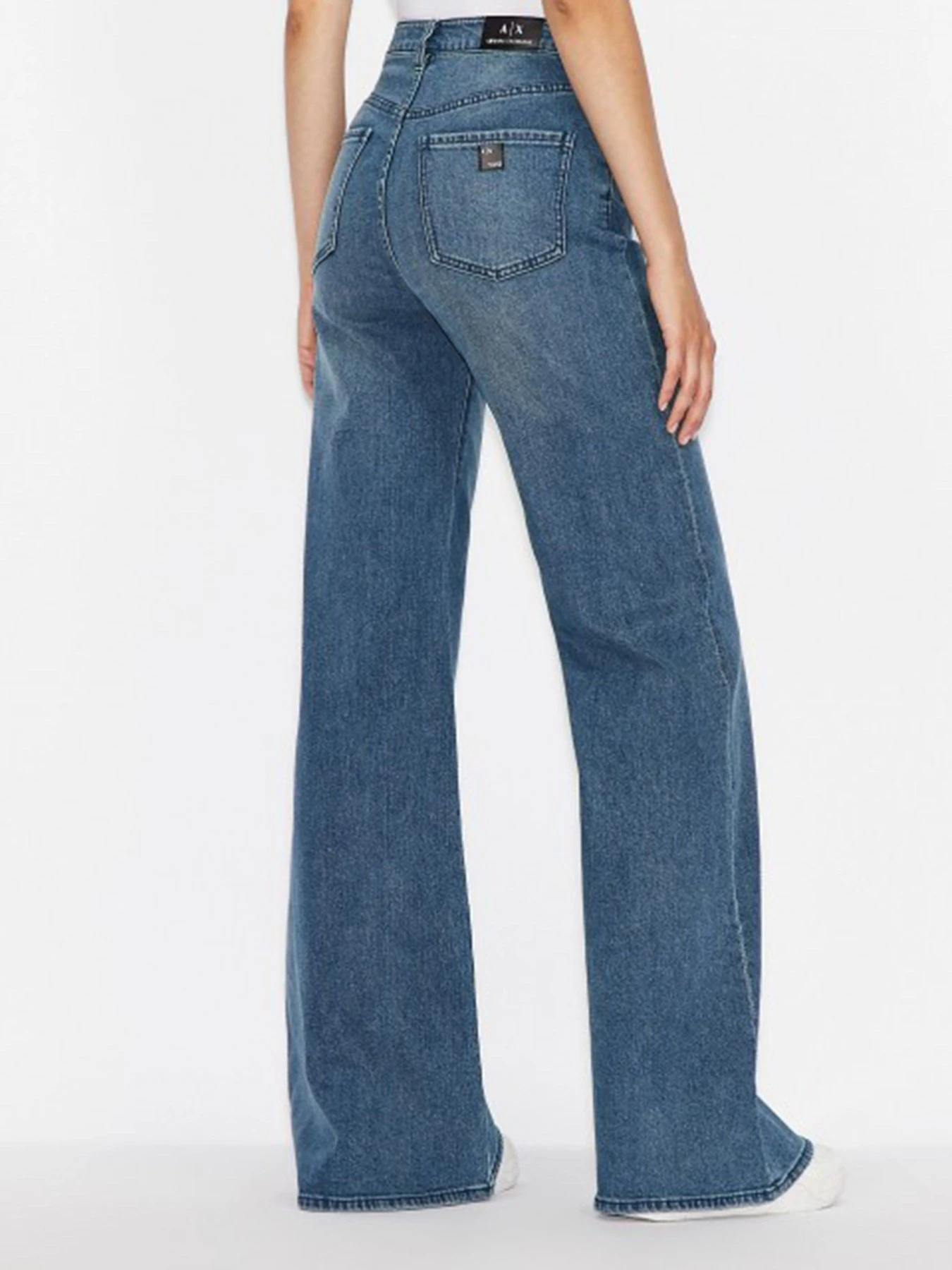 Джинсы Armani Exchange Super Wide Leg модель 6HYJ47-Y2RGZ-1500 Джинсы Armani Exchange Super Wide Leg модель 6HYJ47-Y2RGZ-1500 Фото