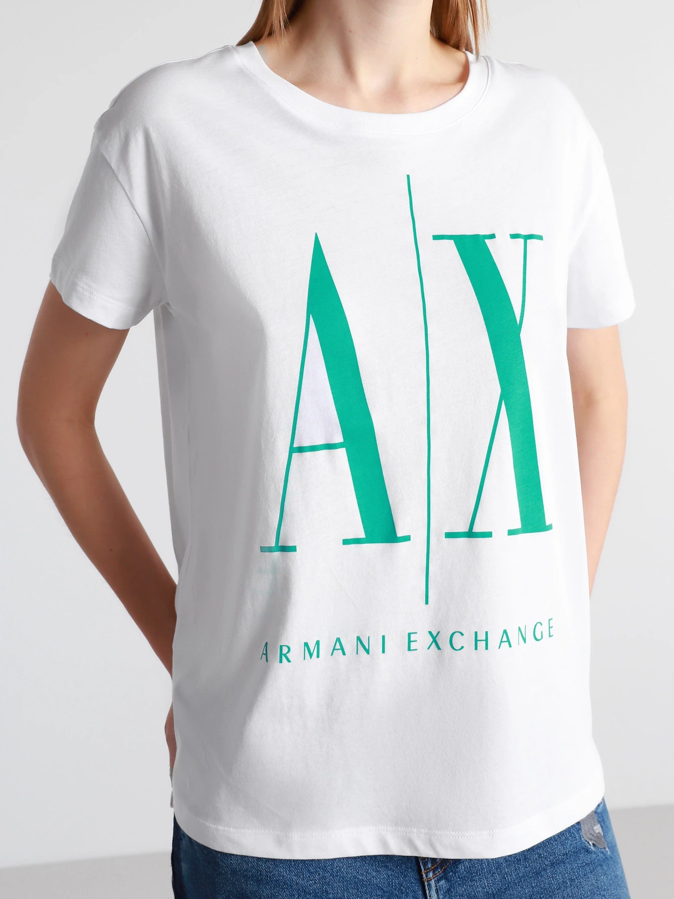 Футболки і поло Armani Exchange модель 8NYTCX-YJG3Z-9176 Фото