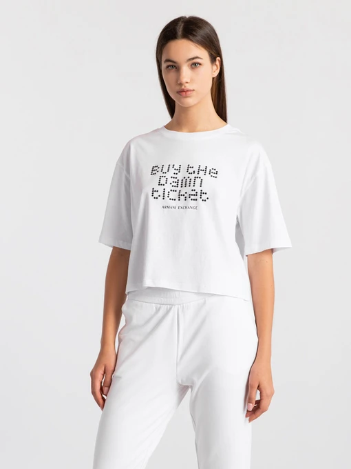 Футболки и поло Armani Exchange модель 3KYTGM-YJG3Z-1000 Фото