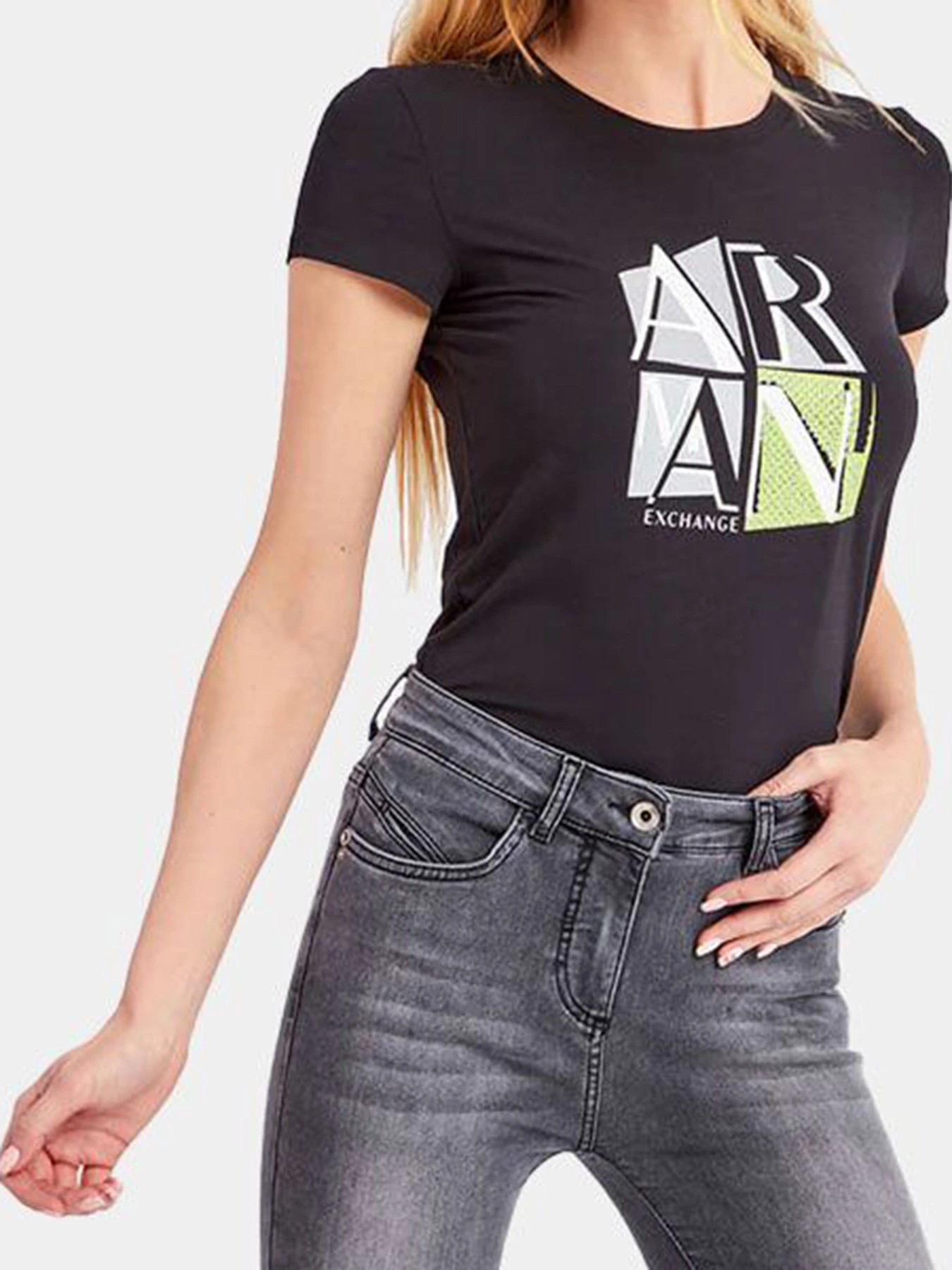 Футболки і поло Armani Exchange модель 3KYTGH-YJ7GZ-1200 Футболки і поло Armani Exchange модель 3KYTGH-YJ7GZ-1200 Фото
