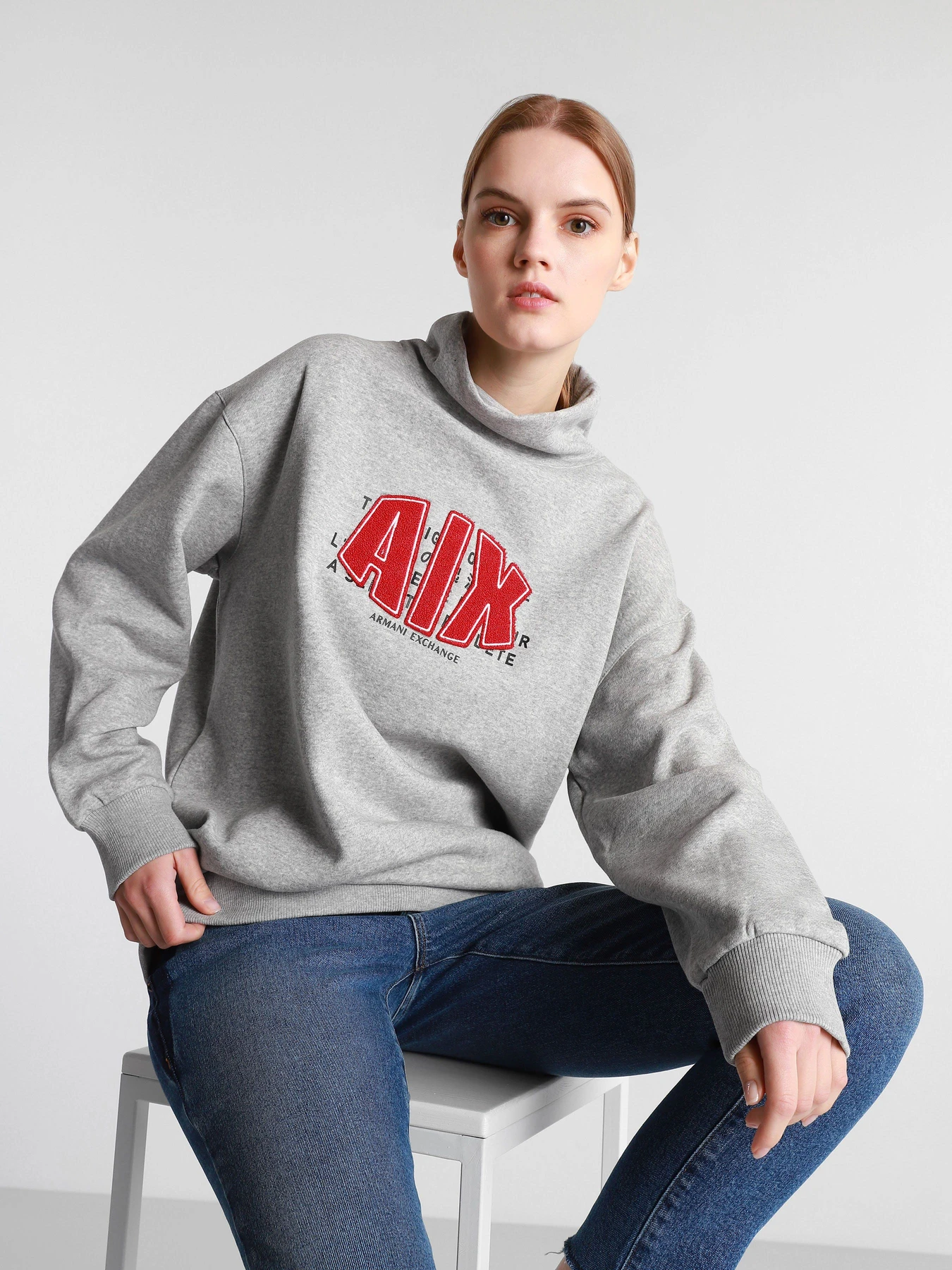 Худи и свитшоты Armani Exchange модель 6HYM18-YJ4CZ-3911 Фото