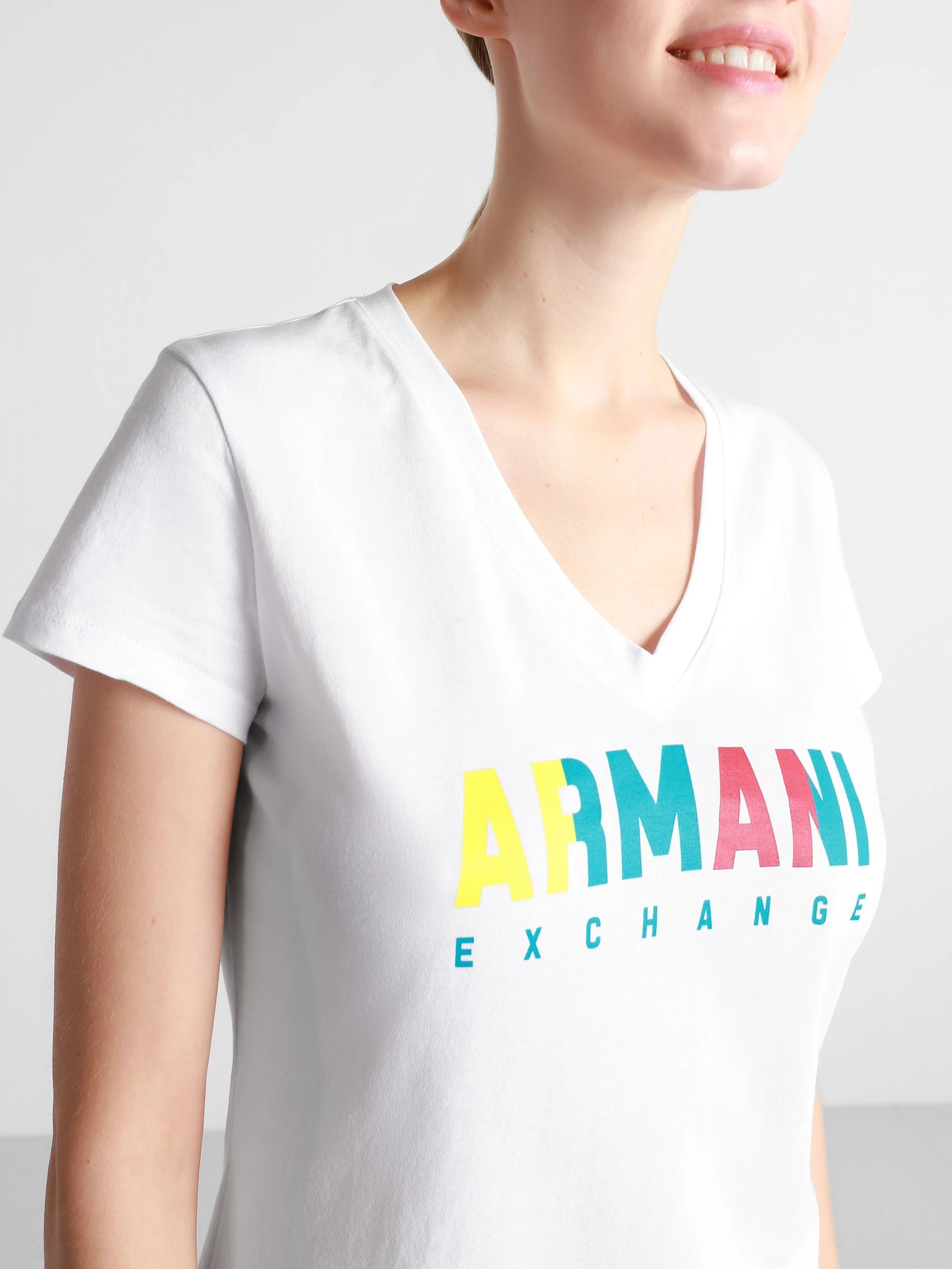 Футболки и поло Armani Exchange модель 6HYTGK-YJW3Z-1000 Фото