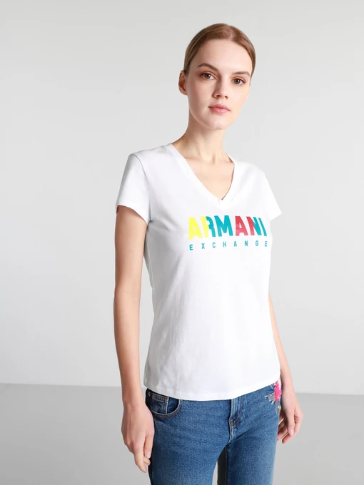 Футболки и поло Armani Exchange модель 6HYTGK-YJW3Z-1000 Фото