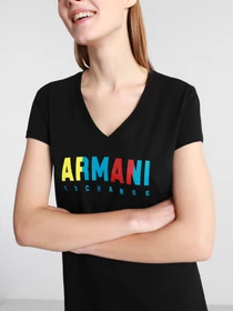Футболки и поло Armani Exchange модель 6HYTGK-YJW3Z-1200 Фото