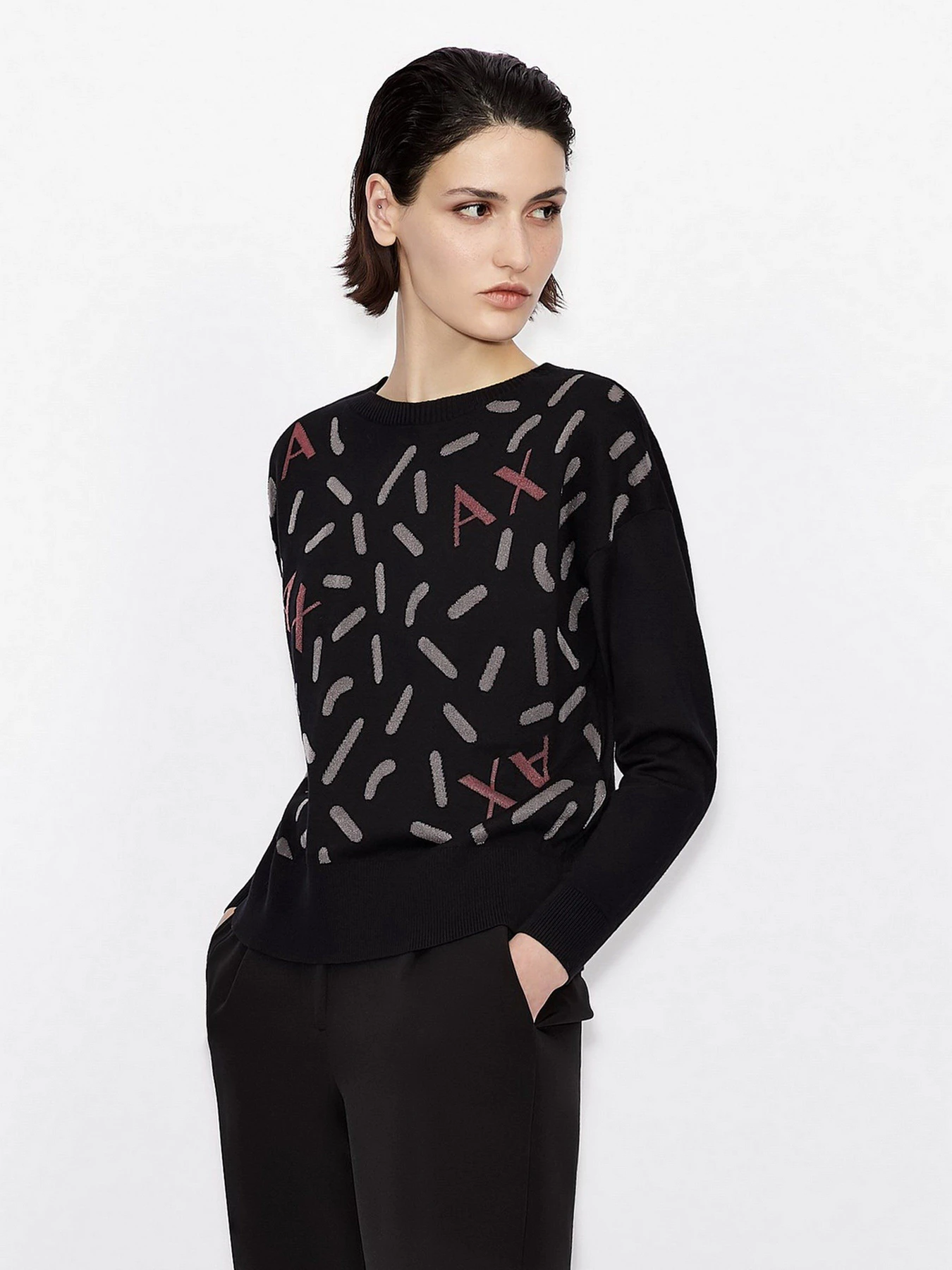 Свитры и кардиганы Armani Exchange модель 6KYM1C-YMT5Z-1200 Свитры и кардиганы Armani Exchange модель 6KYM1C-YMT5Z-1200 Фото