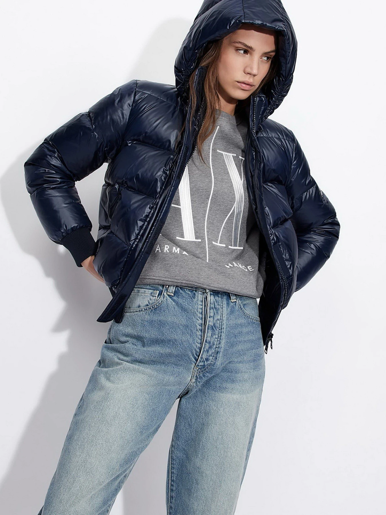 Куртки и дубленки Armani Exchange модель 8NYB40-YNYNZ-15AH Фото