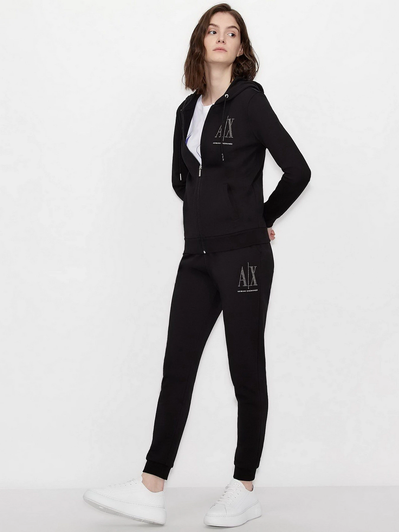 Худи и свитшоты Armani Exchange модель 8NYM21-YJ68Z-1200 Худи и свитшоты Armani Exchange модель 8NYM21-YJ68Z-1200 Фото