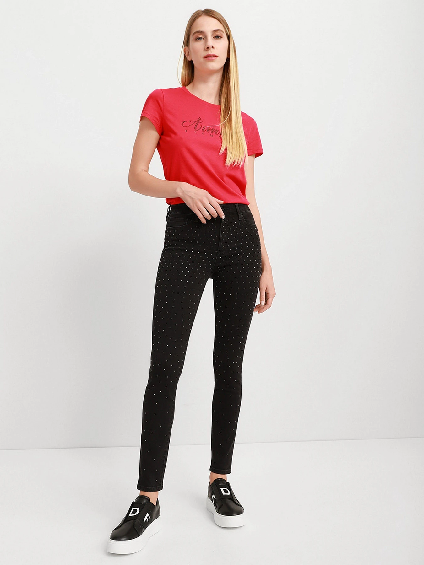 Джинсы Armani Exchange Super Skinny модель 6KYJ10-Y2DDZ-0204 Фото