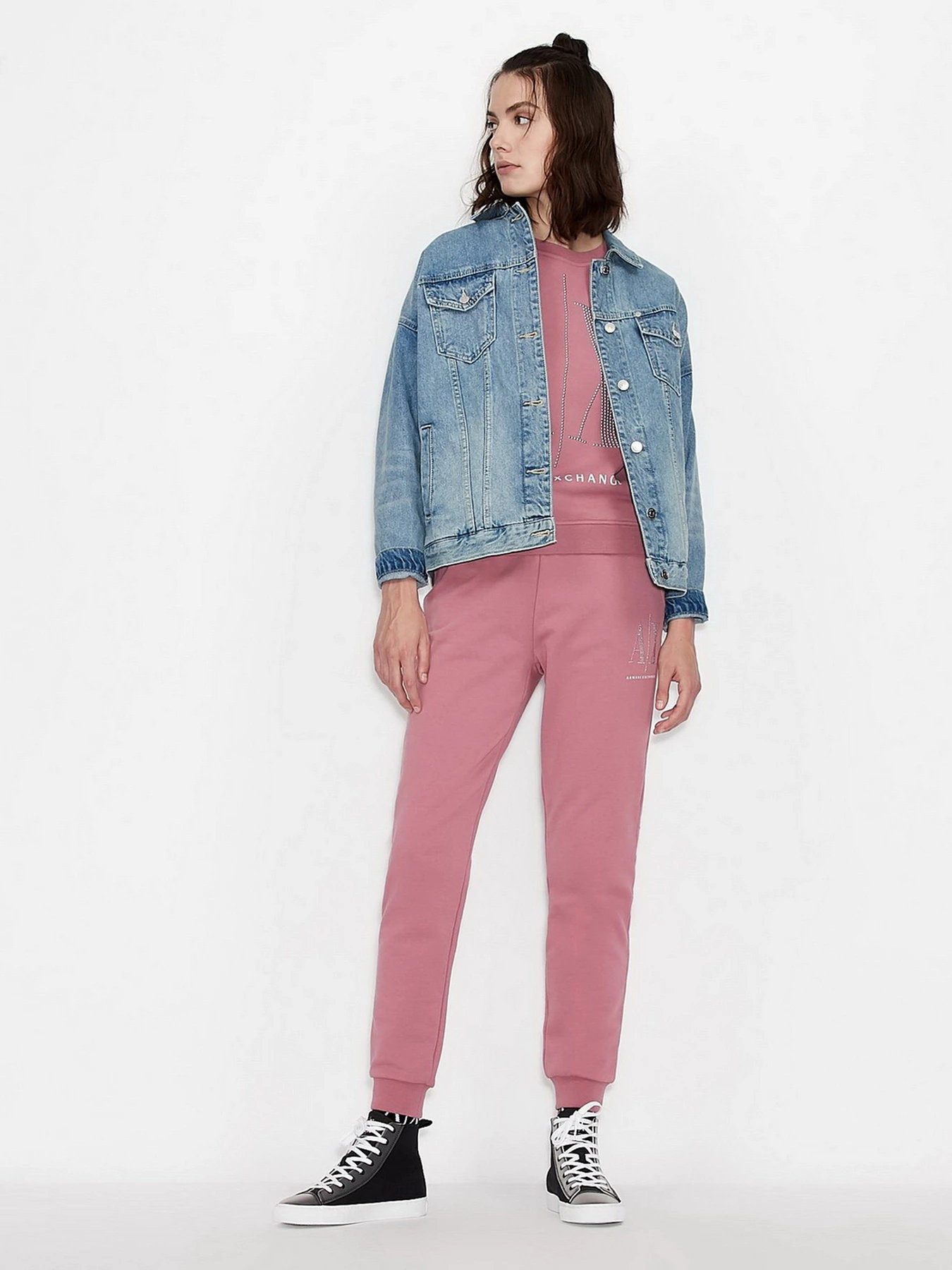 Худи и свитшоты Armani Exchange модель 8NYM01-YJ68Z-1493 Фото