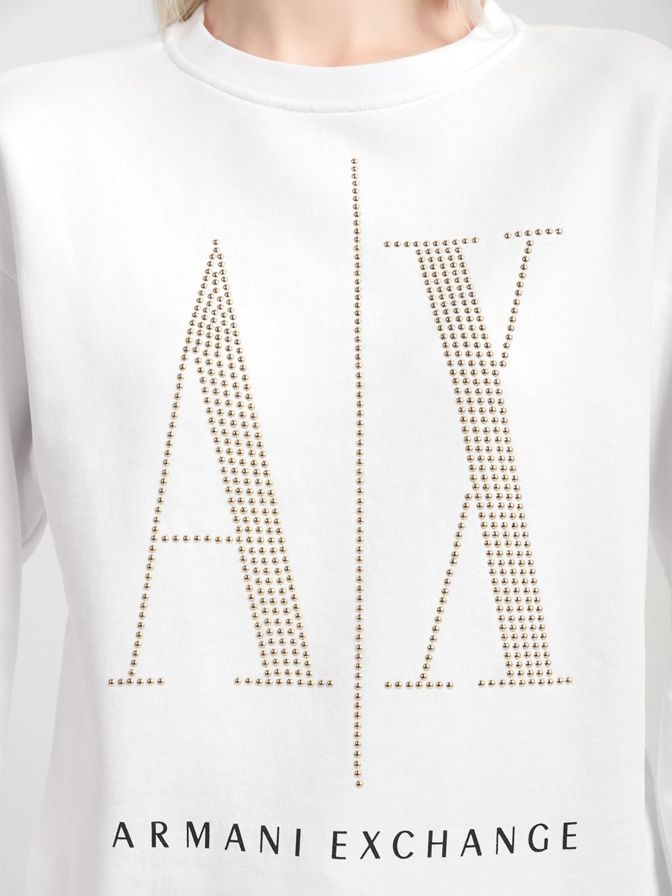 Худи и свитшоты Armani Exchange модель 8NYM01-YJ68Z-1000 Фото