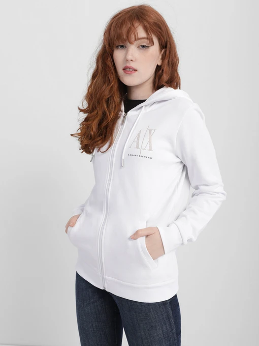 Худи и свитшоты Armani Exchange модель 8NYM21-YJ68Z-1000 Фото