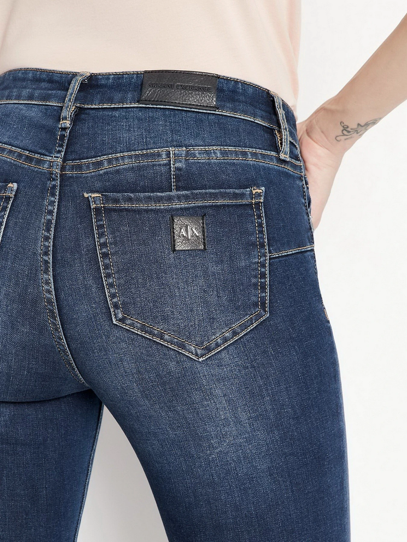 Джинсы Armani Exchange Super Skinny модель 3LYJ69-Y1SDZ-1500 Джинсы Armani Exchange Super Skinny модель 3LYJ69-Y1SDZ-1500 Фото