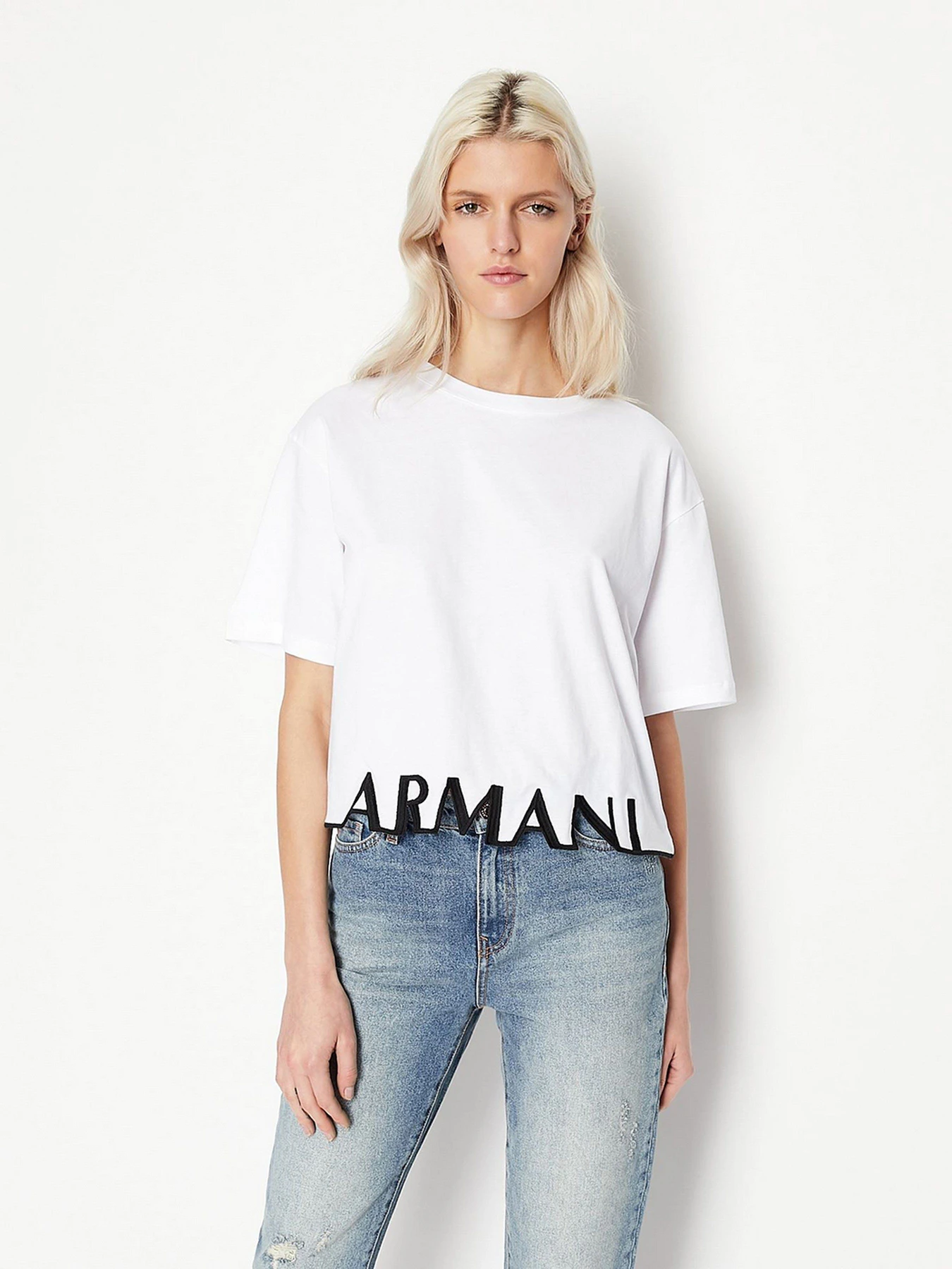 Футболки і поло Armani Exchange модель 3LYTKR-YJ8QZ-1000 Футболки і поло Armani Exchange модель 3LYTKR-YJ8QZ-1000 Фото