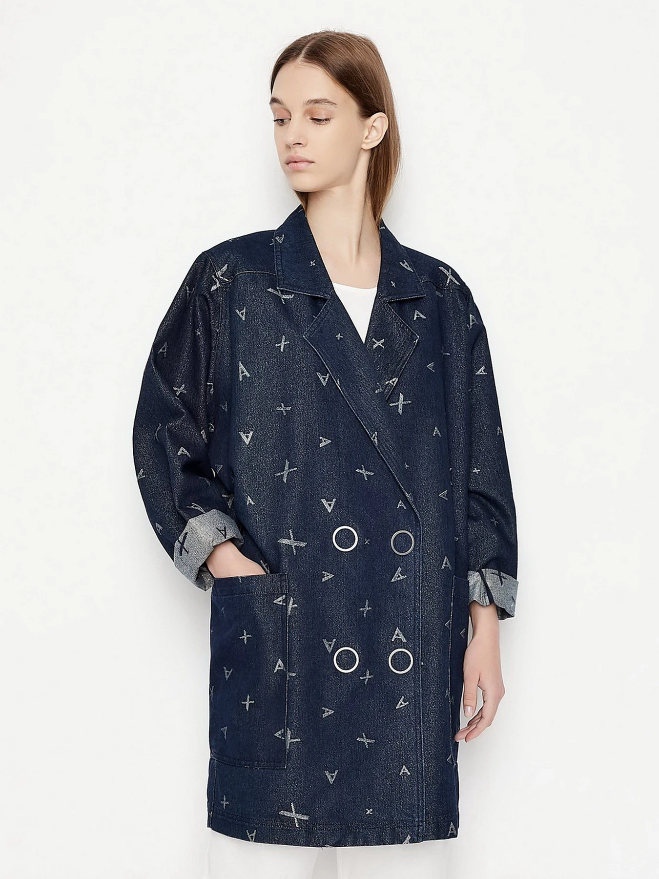 Пальто и плащи Armani Exchange модель 3LYK23-Y1SMZ-1500 Пальто и плащи Armani Exchange модель 3LYK23-Y1SMZ-1500 Фото